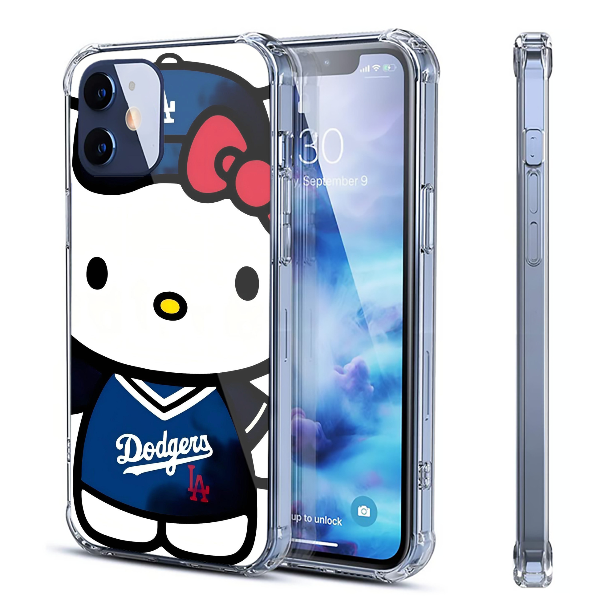  Clear IPhone 12 Case – Soft TPU With UV Print – Enhanced Drop Protection, Precise Fit, Anti-Fingerprint, Customizable Design, Scratch-Resistant, Yellow-Resistant